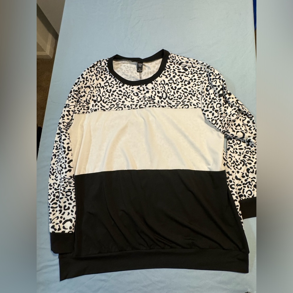 SHEIN curve top